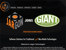Tablet Screenshot of jargon-tech.com
